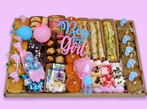 Baby Shower High Tea Roze Blauw