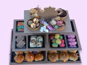 Vegetarische High Tea Box 6 tot 8 Personen